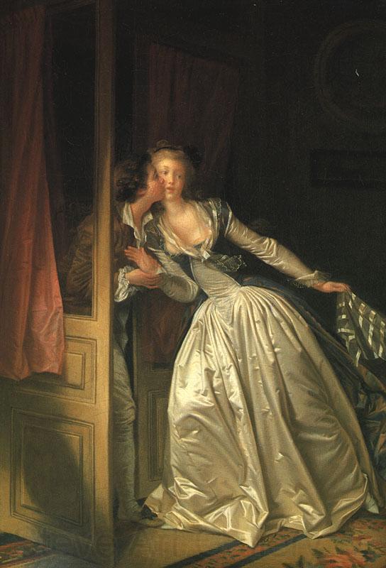 Jean-Honore Fragonard The Stolen Kiss